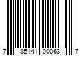 Barcode Image for UPC code 785141000637