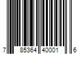 Barcode Image for UPC code 785364400016