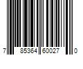 Barcode Image for UPC code 785364600270