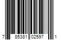 Barcode Image for UPC code 785381025971