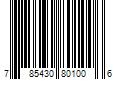 Barcode Image for UPC code 785430801006