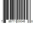 Barcode Image for UPC code 785771000458