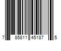 Barcode Image for UPC code 785811451875