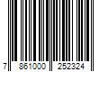 Barcode Image for UPC code 7861000252324