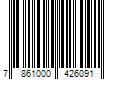 Barcode Image for UPC code 7861000426091