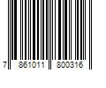 Barcode Image for UPC code 7861011800316