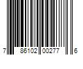 Barcode Image for UPC code 786102002776