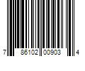 Barcode Image for UPC code 786102009034