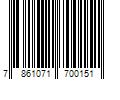 Barcode Image for UPC code 7861071700151