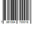 Barcode Image for UPC code 7861084700018