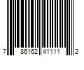 Barcode Image for UPC code 786162411112