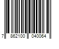 Barcode Image for UPC code 7862100040064