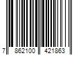 Barcode Image for UPC code 7862100421863