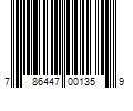 Barcode Image for UPC code 786447001359