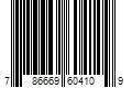 Barcode Image for UPC code 786669604109