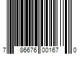 Barcode Image for UPC code 786676001670