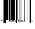 Barcode Image for UPC code 786685361833