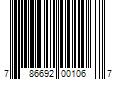 Barcode Image for UPC code 786692001067