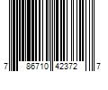 Barcode Image for UPC code 786710423727