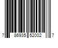 Barcode Image for UPC code 786935520027