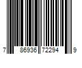 Barcode Image for UPC code 786936722949