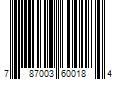 Barcode Image for UPC code 787003600184