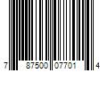 Barcode Image for UPC code 787500077014