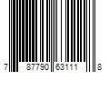 Barcode Image for UPC code 787790631118