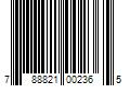 Barcode Image for UPC code 788821002365