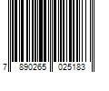 Barcode Image for UPC code 7890265025183