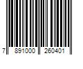 Barcode Image for UPC code 7891000260401