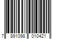 Barcode Image for UPC code 7891098010421