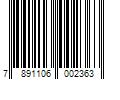 Barcode Image for UPC code 7891106002363