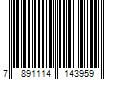 Barcode Image for UPC code 7891114143959