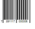 Barcode Image for UPC code 7891117000006