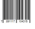 Barcode Image for UPC code 7891117104315