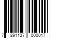 Barcode Image for UPC code 7891137000017