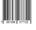 Barcode Image for UPC code 7891356077722