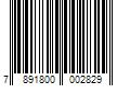 Barcode Image for UPC code 7891800002829