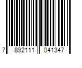 Barcode Image for UPC code 7892111041347