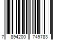 Barcode Image for UPC code 7894200749783