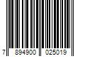 Barcode Image for UPC code 7894900025019