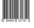 Barcode Image for UPC code 7894900031751