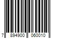 Barcode Image for UPC code 7894900060010