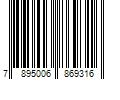 Barcode Image for UPC code 7895006869316