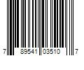 Barcode Image for UPC code 789541035107