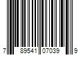 Barcode Image for UPC code 789541070399