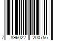 Barcode Image for UPC code 7896022200756