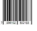 Barcode Image for UPC code 7896102502183