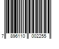 Barcode Image for UPC code 7896110002255